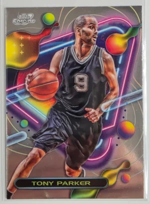 2023-24 Topps Cosmic Chrome #114 Tony Parker