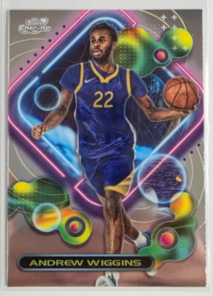 2023-24 Topps Cosmic Chrome #124 Andrew Wiggins