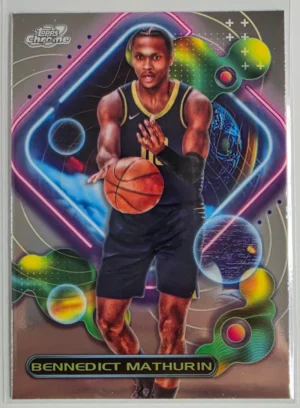 2023-24 Topps Cosmic Chrome #132 Bennedict Mathurin