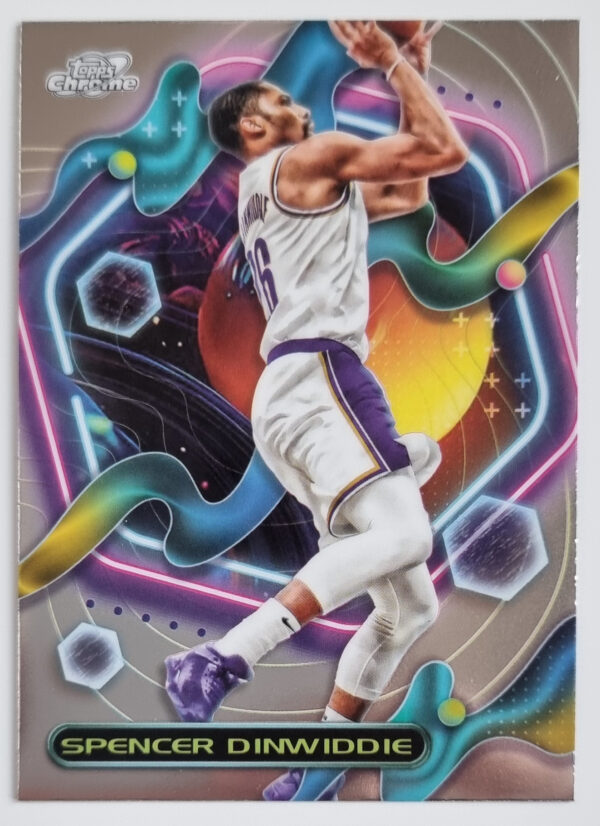 2023-24 Topps Cosmic Chrome #15 Spencer Dinwiddie