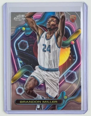 2023-24 Topps Cosmic Chrome #152 Brandon Miller RC