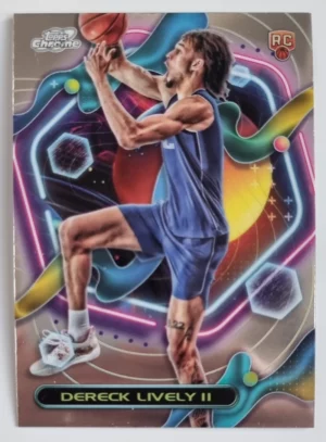 2023-24 Topps Cosmic Chrome #161 Dereck Lively II RC