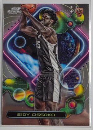 2023-24 Topps Cosmic Chrome #189 Sidy Cissoko RC