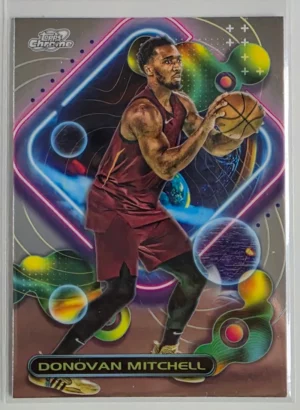 2023-24 Topps Cosmic Chrome #25 Donovan Mitchell