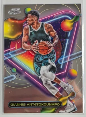 2023-24 Topps Cosmic Chrome #27 Giannis Antetokounmpo