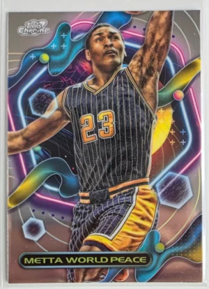 2023-24 Topps Cosmic Chrome #52 Metta World Peace