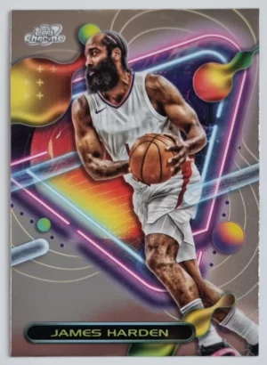 2023-24 Topps Cosmic Chrome #62 James Harden
