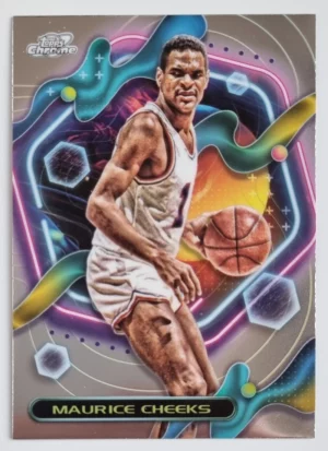 2023-24 Topps Cosmic Chrome #97 Maurice Cheeks