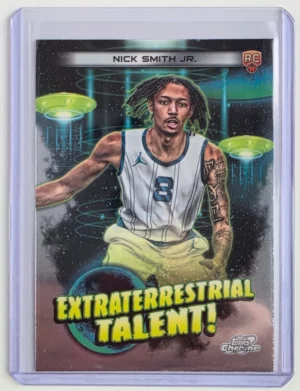 2023-24 Topps Cosmic Chrome Extraterrestrial Talent #ET25 Nick Smith Jr.