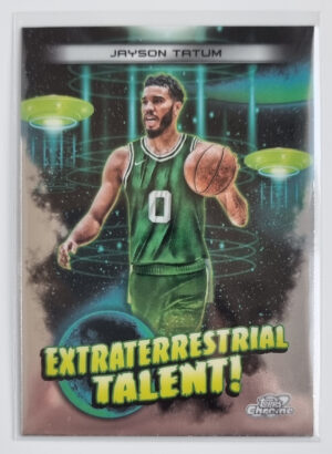 2023-24 Topps Cosmic Chrome Extraterrestrial Talent #ET5 Jayson Tatum