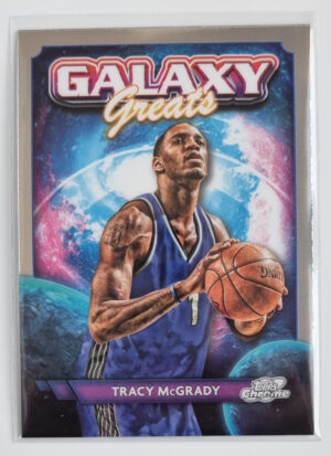 2023-24 Topps Cosmic Chrome Galaxy Greats #GG15 Tracy McGrady