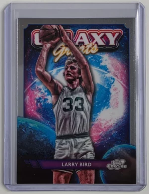 2023-24 Topps Cosmic Chrome Galaxy Greats #GG2 Larry Bird
