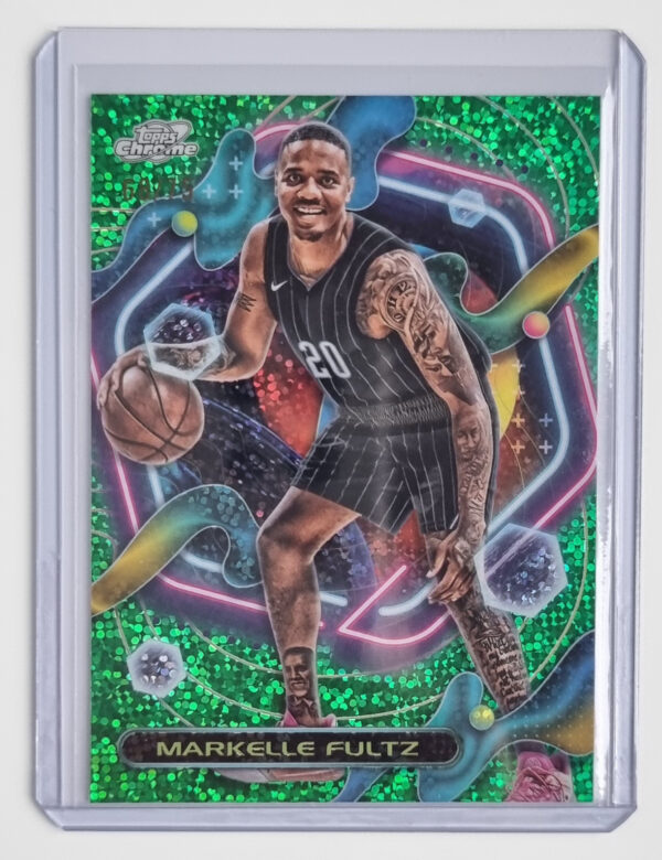 2023-24 Topps Cosmic Chrome Green Space Dust Refractors #91 Markelle Fultz