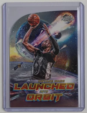 2023-24 Topps Cosmic Chrome Launched Into Orbit #LIO24 Dwyane Wade