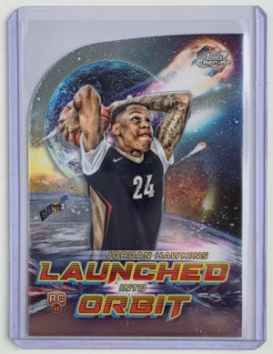 2023-24 Topps Cosmic Chrome Launched Into Orbit #LIO8 Jordan Hawkins