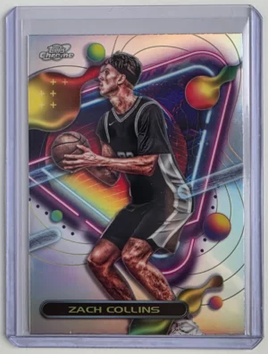 2023-24 Topps Cosmic Chrome Refractors #117 Zach Collins