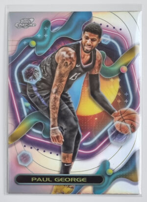 2023-24 Topps Cosmic Chrome Refractors #60 Paul George