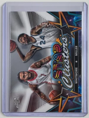 2023-24 Topps Cosmic Chrome Star Clusters #SC13 Brandon Miller/Cam Whitmore