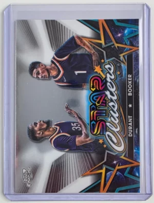 2023-24 Topps Cosmic Chrome Star Clusters #SC4 Kevin Durant/Devin Booker