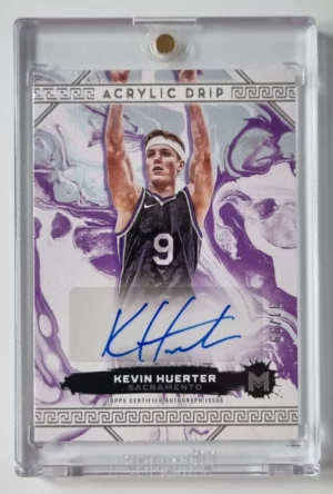 2023-24 Topps Motif Acrylic Drip Autographs #ADAKH Kevin Huerter