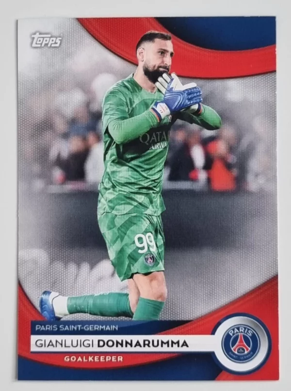 2023-24 Topps Paris Saint-Germain Team Set #1 Gianluigi Donnarumma