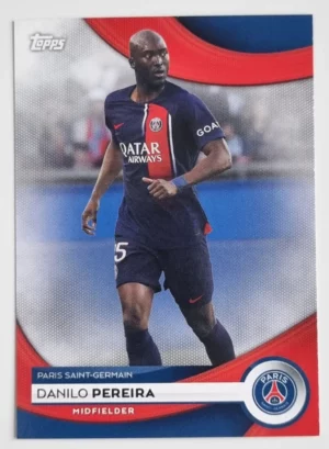 2023-24 Topps Paris Saint-Germain Team Set #10 Danilo Pereira