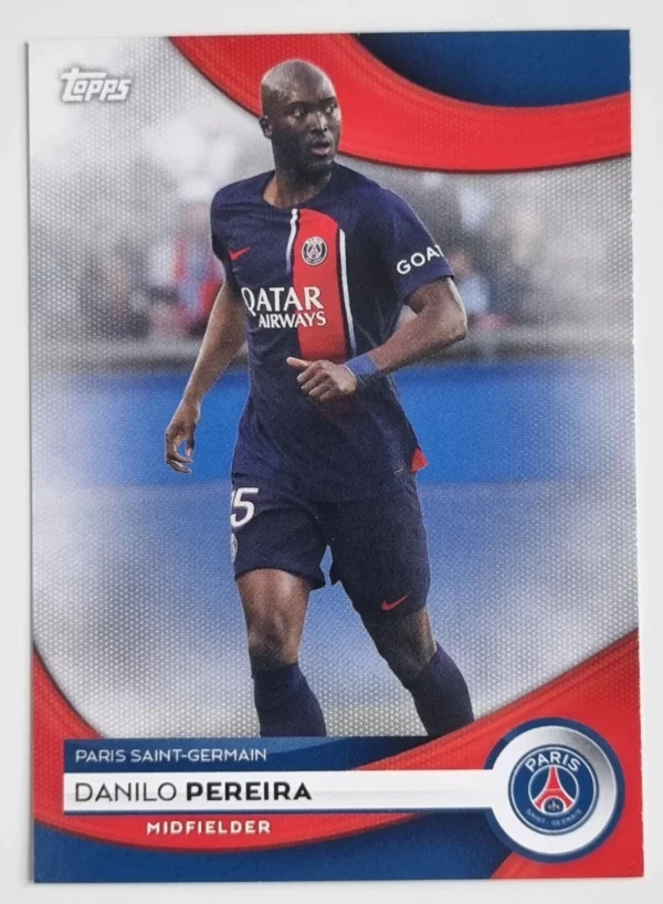 2023-24 Topps Paris Saint-Germain Team Set #10 Danilo Pereira