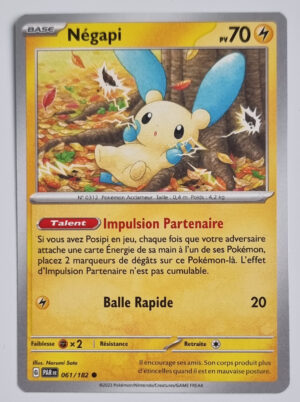 2023 Pokémon PARFR #061/182 Négapi