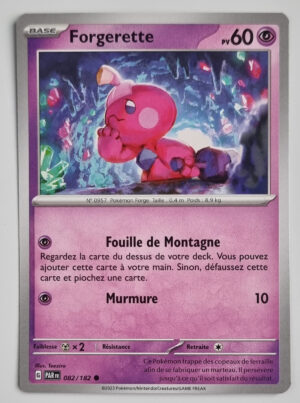 2023 Pokémon PARFR #082/182 Forgerette