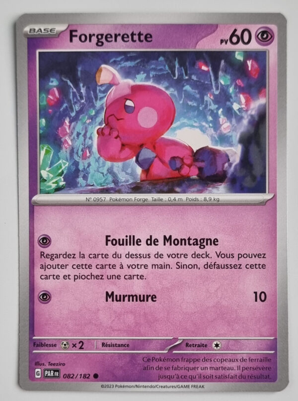 2023 Pokémon PARFR #082/182 Forgerette