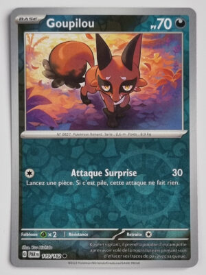 2023 Pokémon PARFR #119/182 Goupilou