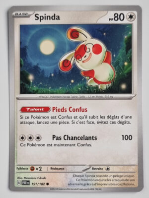 2023 Pokémon PARFR #151/182 Spinda