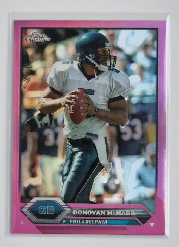2023 Topps Composite Chrome Pink Refractors #40 Donovan McNabb