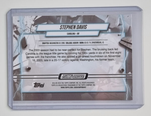 2023 Topps Composite Resurgence Grounded #RG2 Stephen Davis – Image 2