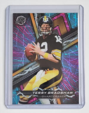 2023 Topps Composite Resurgence Sky Blue and Pink Shock #79 Terry Bradshaw