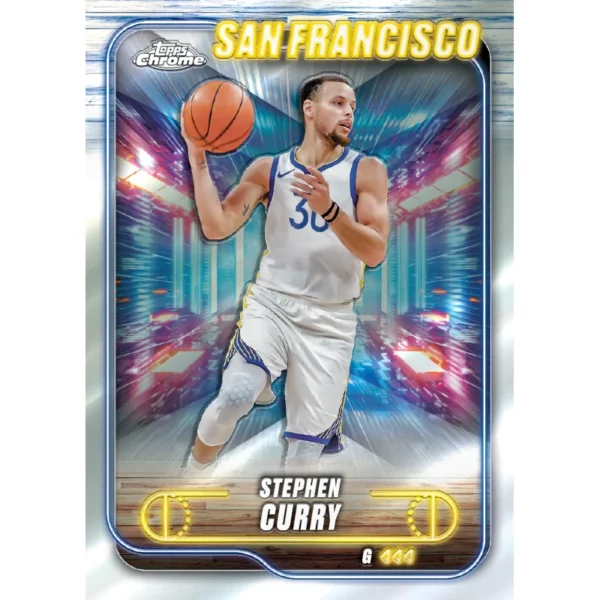 2024-25 Topps Chrome Basketball Value Box – Image 2