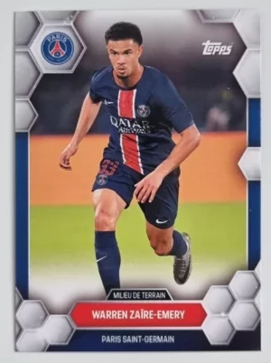 2024-25 Topps Paris Saint-Germain Fan Set #11 Warren Zaire-Emery