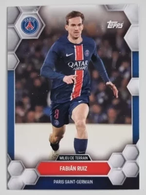2024-25 Topps Paris Saint-Germain Fan Set #13 Fabian Ruiz