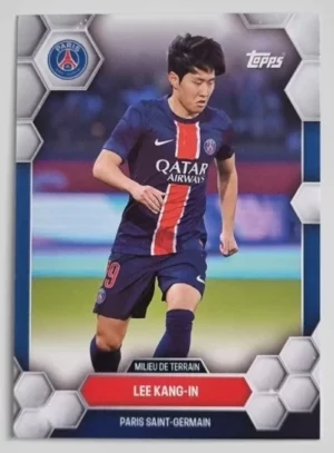 2024-25 Topps Paris Saint-Germain Fan Set #15 Lee Kang-In