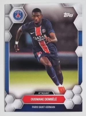 2024-25 Topps Paris Saint-Germain Fan Set #18 Ousmane Dembele