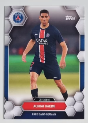 2024-25 Topps Paris Saint-Germain Fan Set #2 Achraf Hakimi