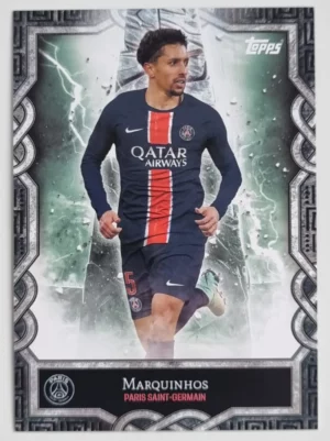 2024-25 Topps Paris Saint-Germain Fan Set Monolith #MO2 Marquinhos