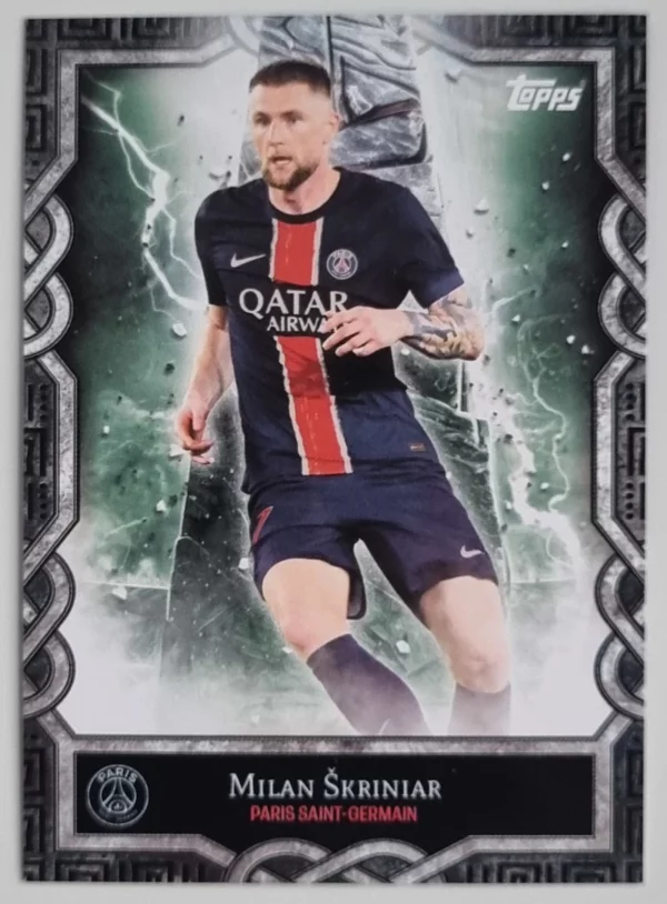 2024-25 Topps Paris Saint-Germain Fan Set Monolith #MO3 Milan Skriniar