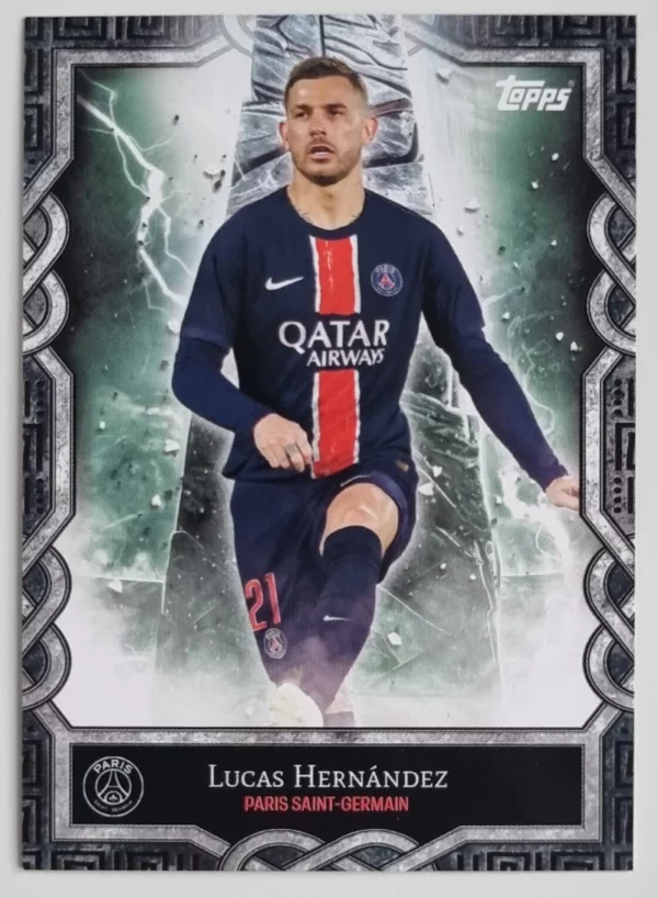 2024-25 Topps Paris Saint-Germain Fan Set Monolith #MO5 Lucas Hernandez