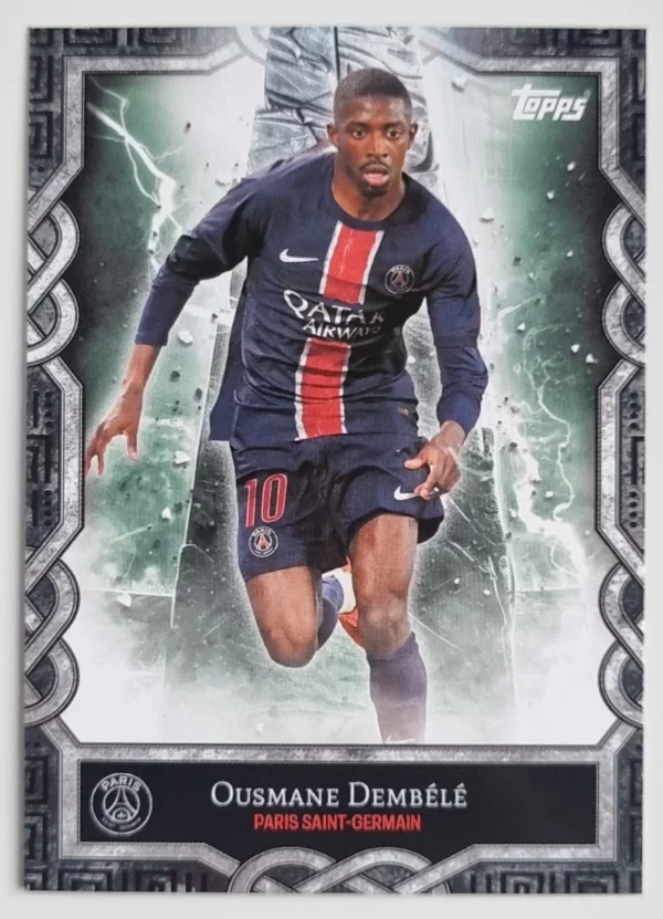 2024-25 Topps Paris Saint-Germain Fan Set Monolith #MO9 Ousmane Dembele