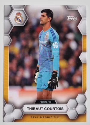 2024-25 Topps Real Madrid CF Fan Set #1 Thibaut Courtois