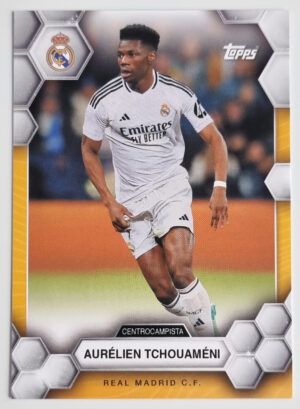 2024-25 Topps Real Madrid CF Fan Set #9 Aurelien Tchouameni