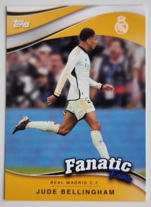2024-25 Topps Real Madrid CF Fan Set Fanatic Fans #FF1 Jude Bellingham