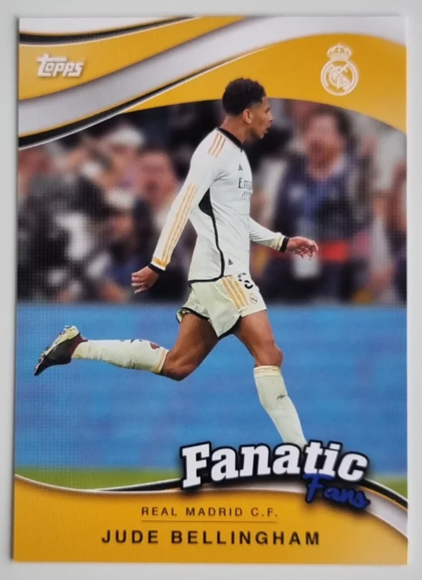2024-25 Topps Real Madrid CF Fan Set Fanatic Fans #FF1 Jude Bellingham