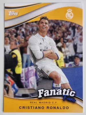 2024-25 Topps Real Madrid CF Fan Set Fanatic Fans #FF5 Cristiano Ronaldo